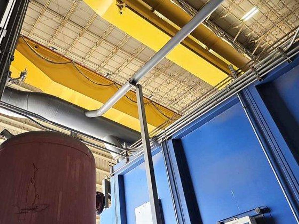 Like new 2016 Wheelabrator ABM 16' x 15' x 30 Blast Room