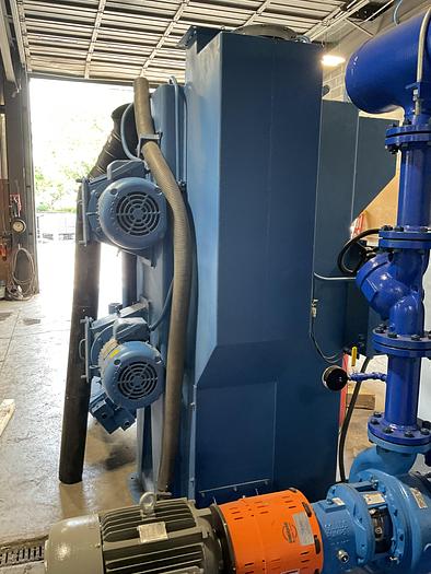 Used 2003 Wheelabrator Two Wheel Spinner Hanger