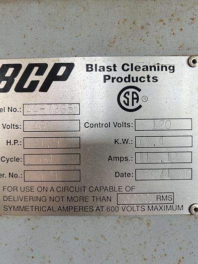 Very good 1996 BCP A4-7365 Roll Conveyor