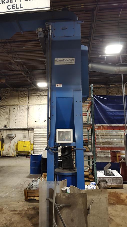 Like new 2012 Wheelabrator 48" Fixed Table