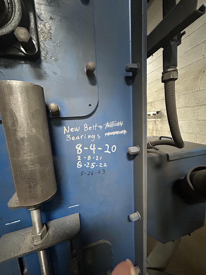 Very good 2016 Wheelabrator TMR-07-1-25 #TUM 5005