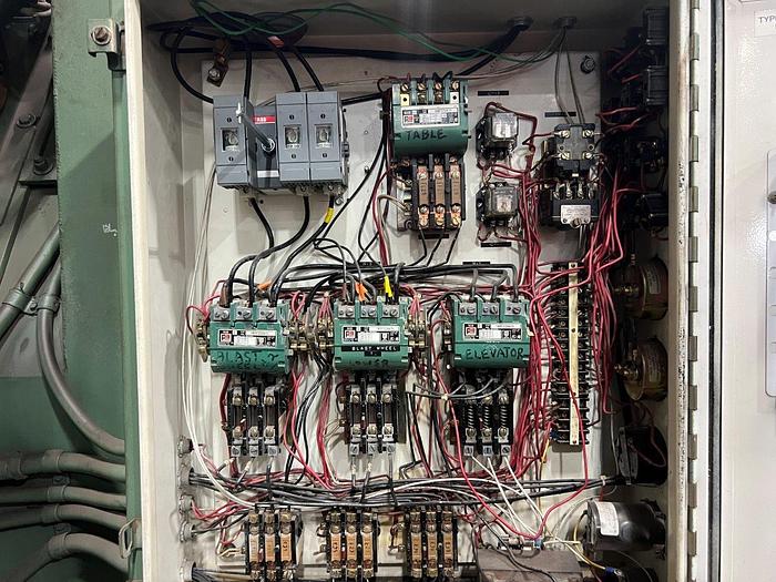 Very good 1984 Goff 72" fixed table