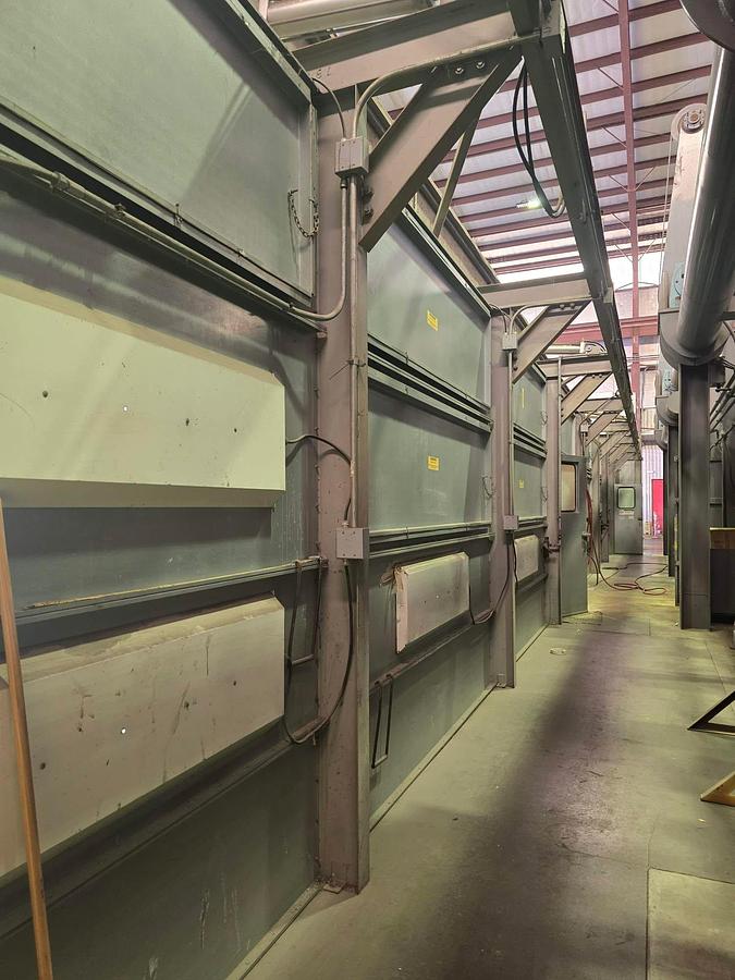 Excellent 2008 GFS Global Finishing Systems Blast Room/Paint Room