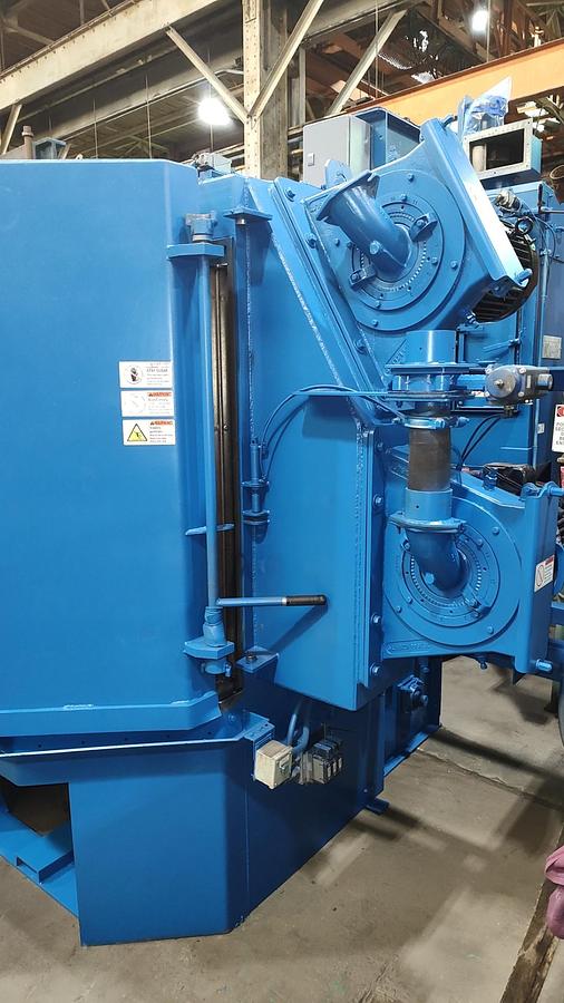Like new 2012 Wheelabrator 48" Fixed Table