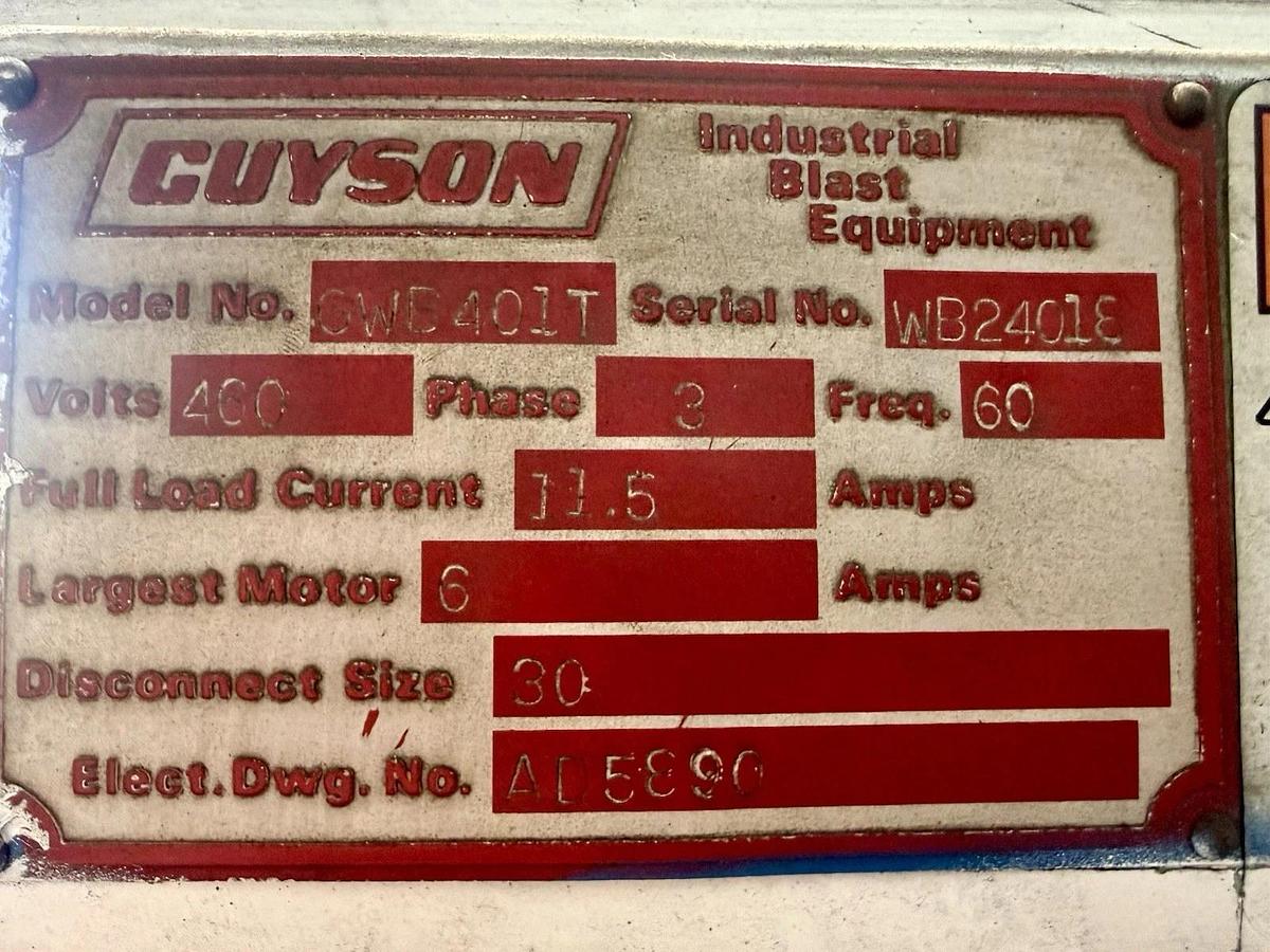 Like new Guyson GWB-401T