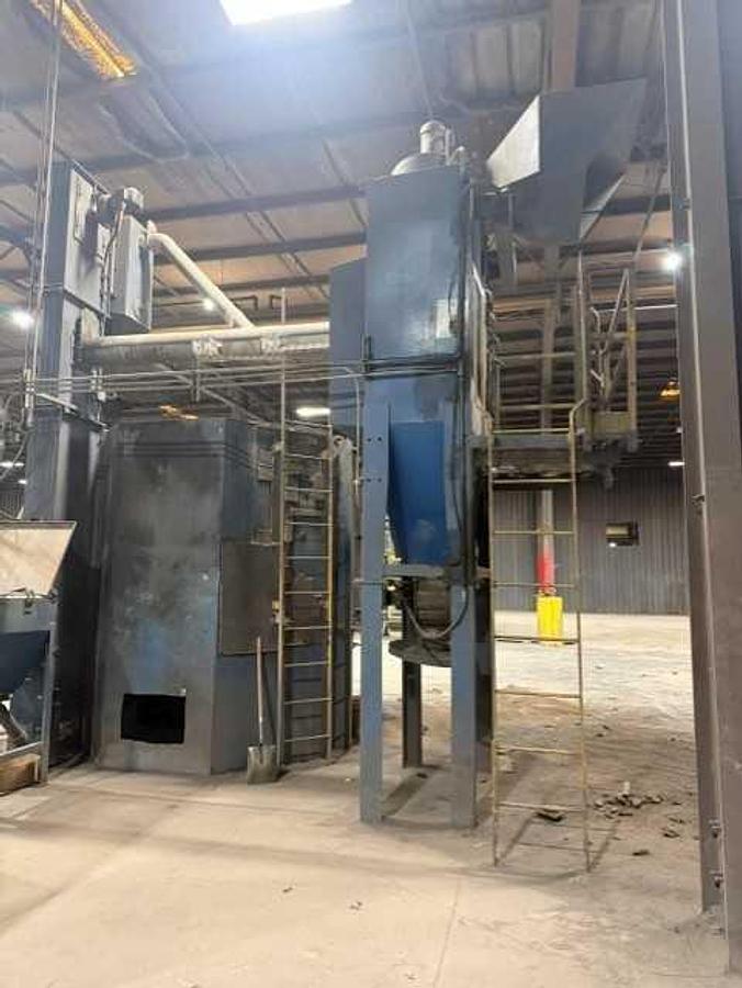 Good Wheelabrator 84" Table
