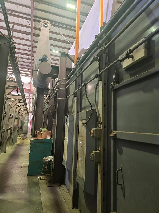 Excellent 2008 GFS Global Finishing Systems Blast Room/Paint Room