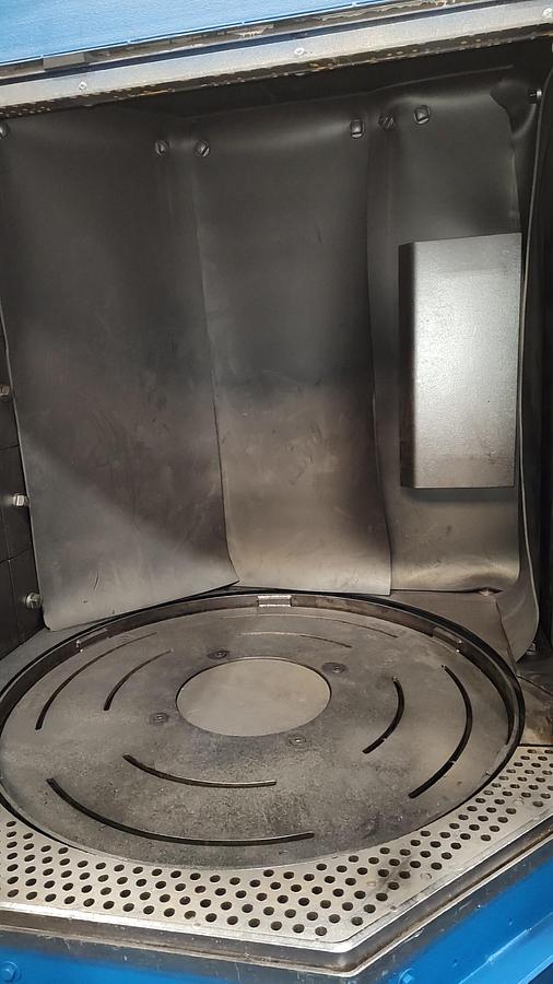 Like new 2012 Wheelabrator 48" Fixed Table