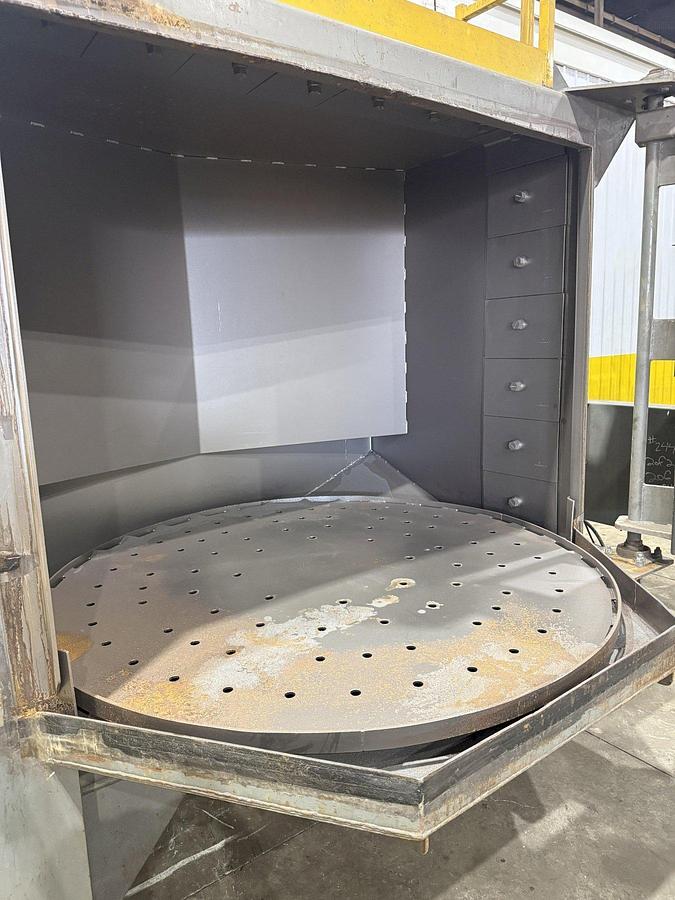 Like new Pangborn 6LK-7 72" Fixed Table