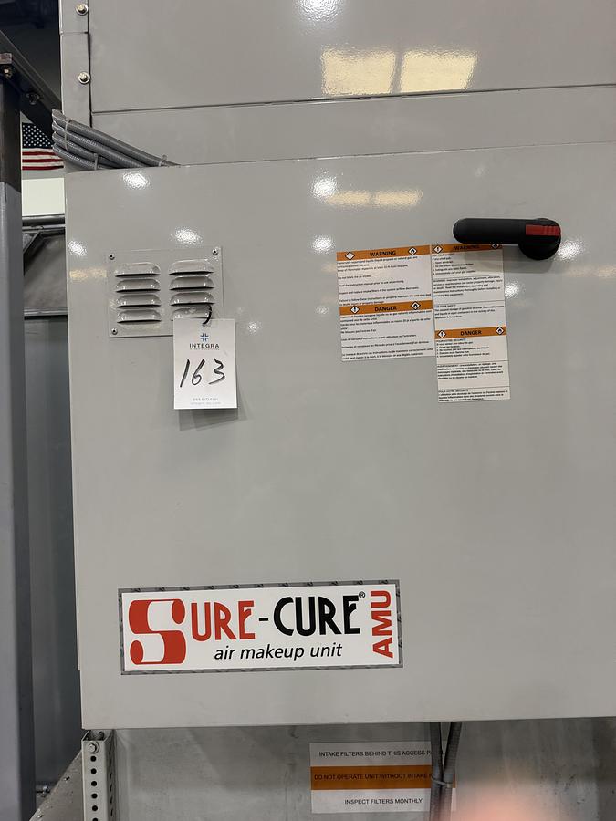 Like new Standard Tools & Equipment Sure-Cure AMU Paint Booth / Batch Oven