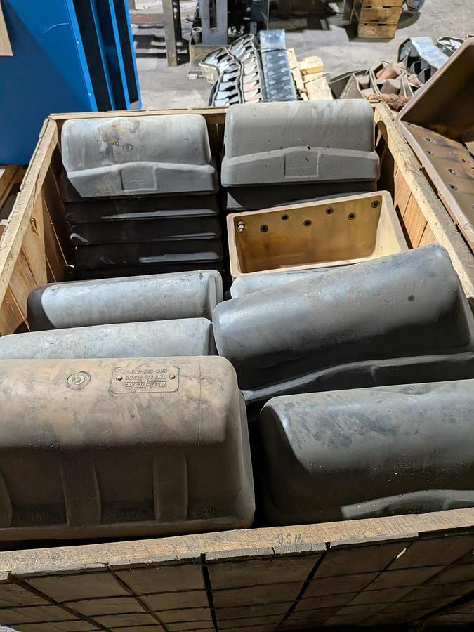 Like new Maxi-Lift Maxi-Tuff AA Cast Nylon Elevator Buckets