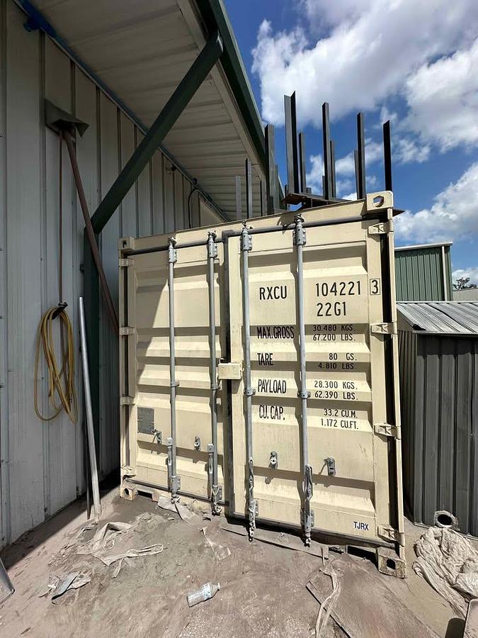 Excellent Outdoor Industrial Sandblasting Setup