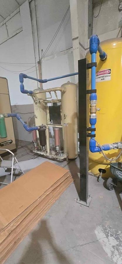 Excellent Outdoor Industrial Sandblasting Setup