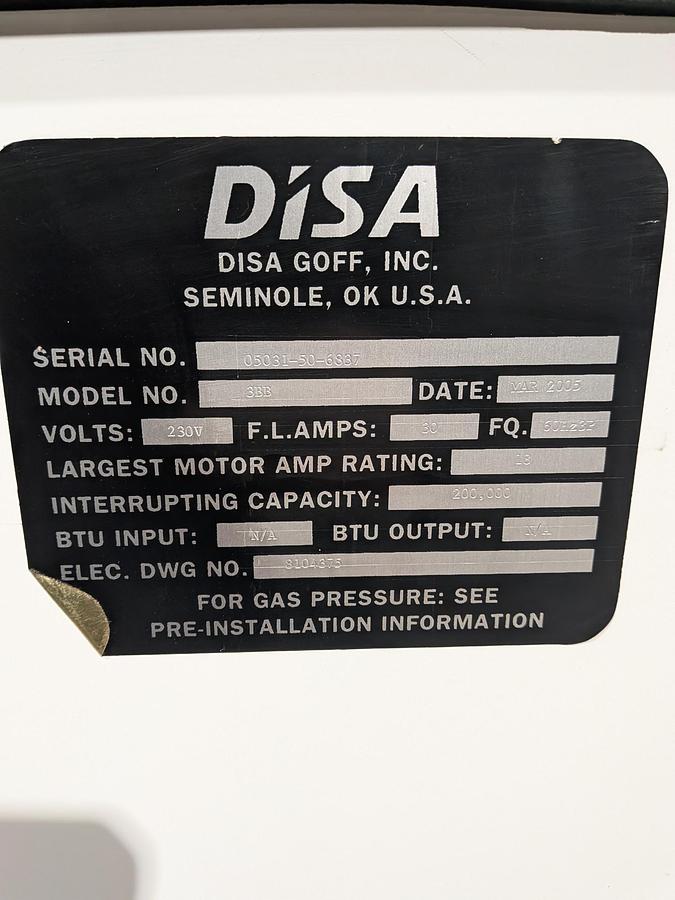 Very good 2005 Goff 3 BB