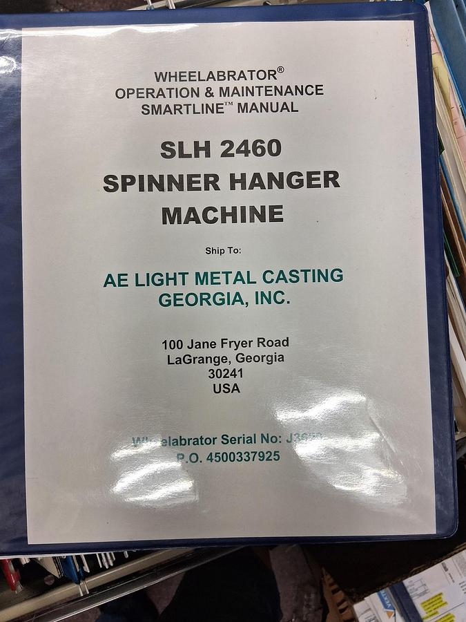 Like new Wheelabrator SLH 2460 #SH