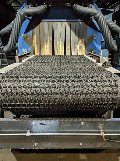 Like new Wheelabrator 8 Wheel Mesh Belt