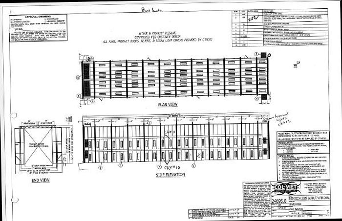 Used 2010 Col-Met 120' Long Blast Room
