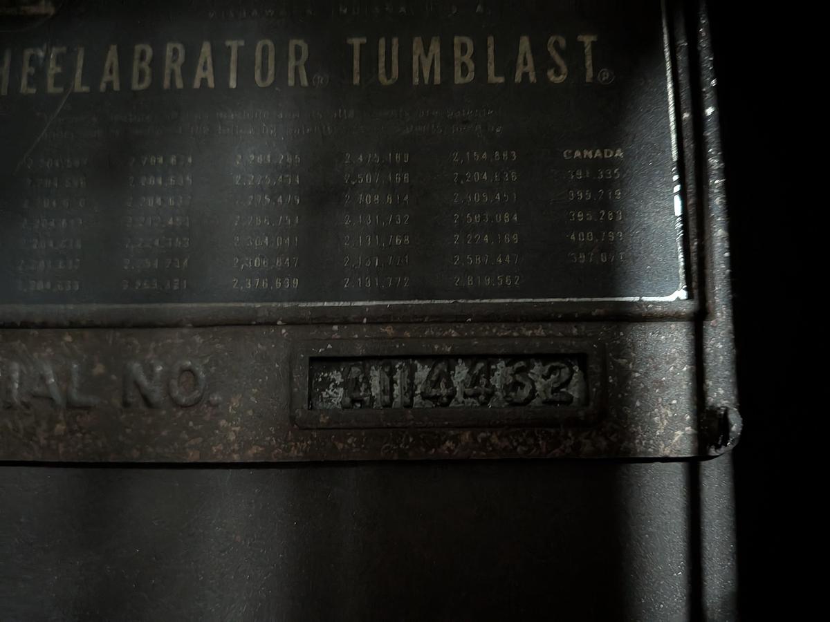 Very good 1962 Wheelabrator 14 Super 1