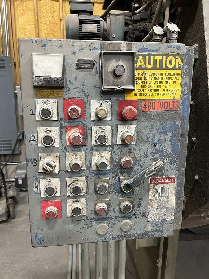 Like new Wheelabrator TBR-6