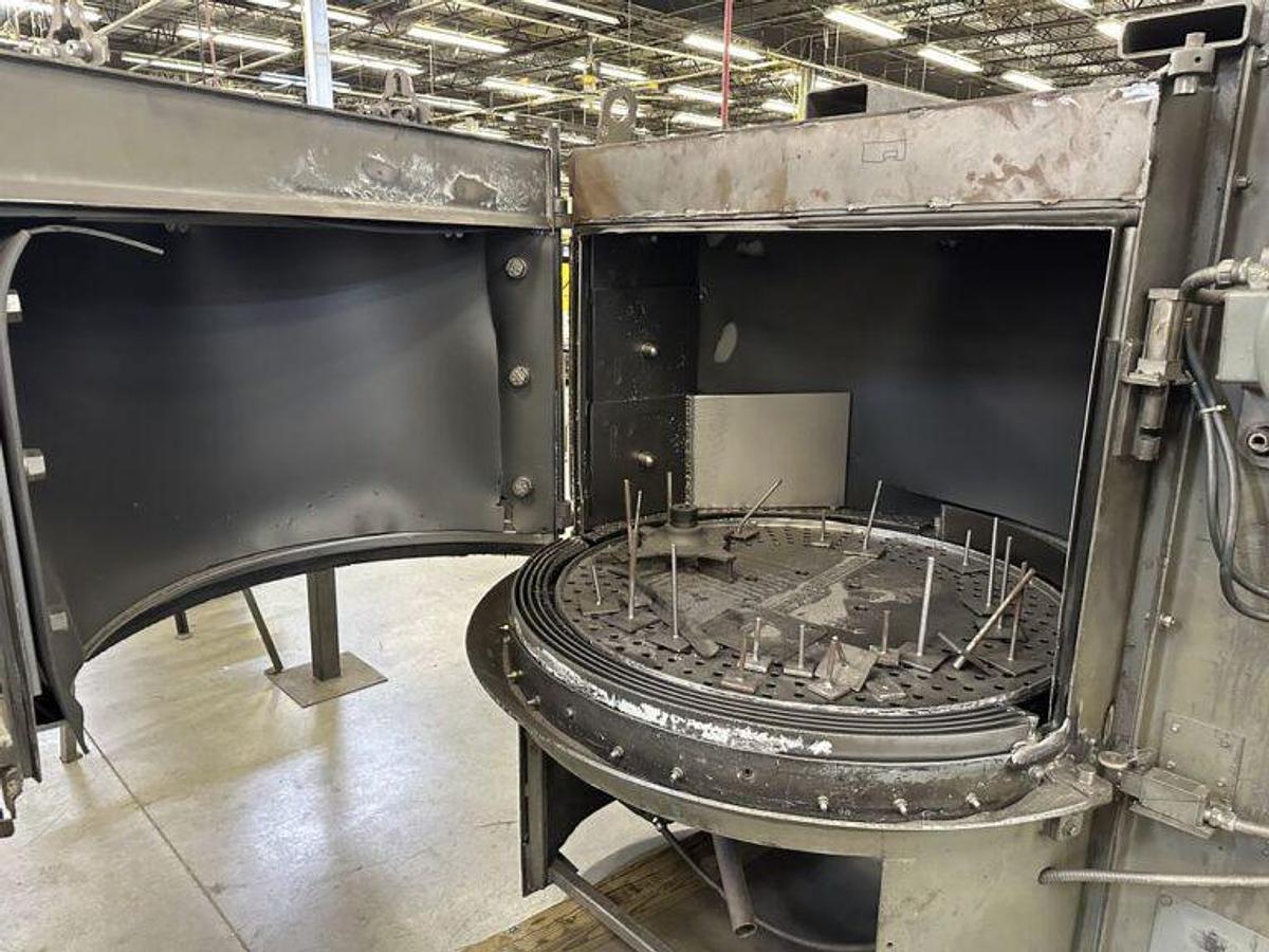 Good Wheelabrator MT1000 40" Turn Table
