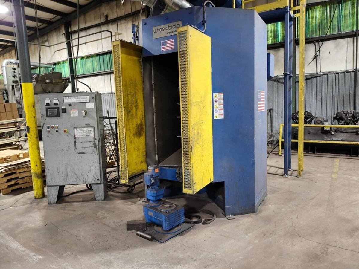 Like new 2015 Wheelabrator Spinner Hanger