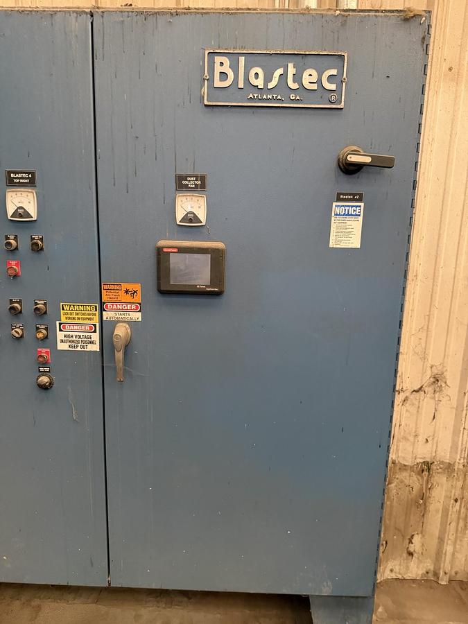 Like new 2008 Blastec 10' Plate #CON  6004