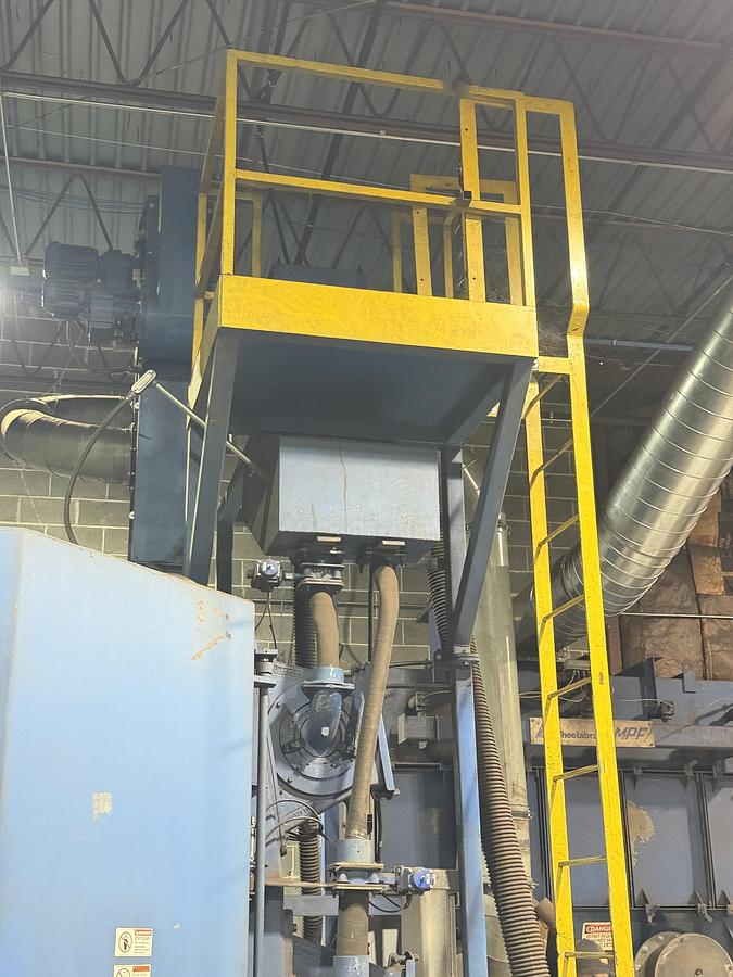Good 2012 Wheelabrator 84" Table #TAB 6017