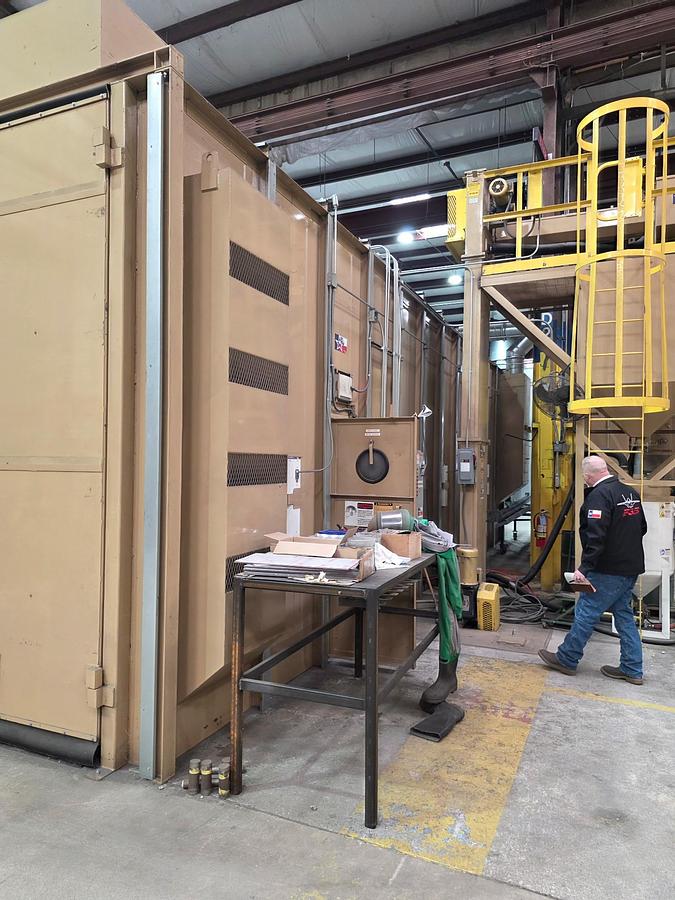 Like new 2021 ABS Blast Room