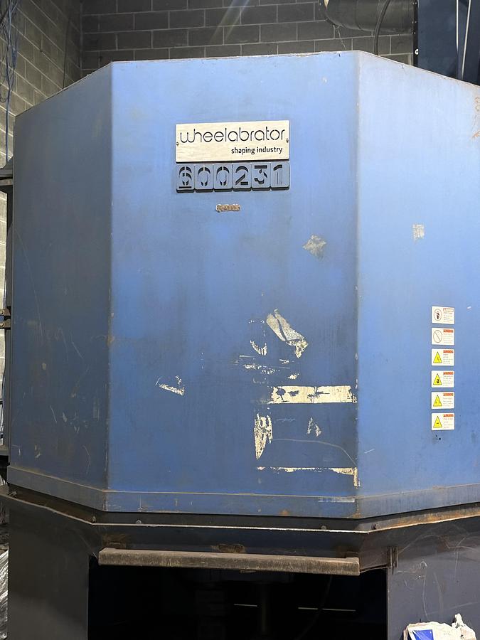 Good 2012 Wheelabrator 84" Table #TAB 6017