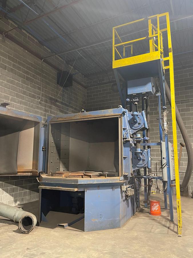 Good 2012 Wheelabrator 84" Table