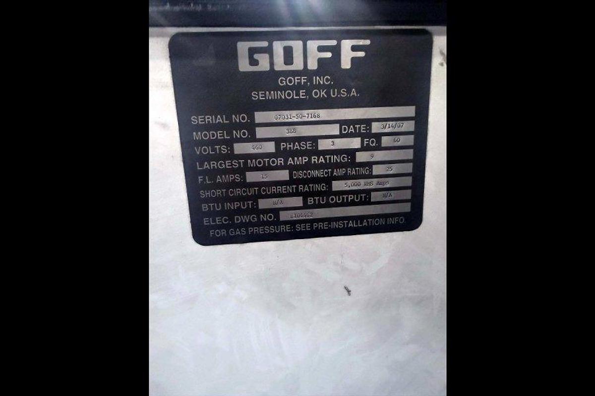 Like new Goff 3 BB