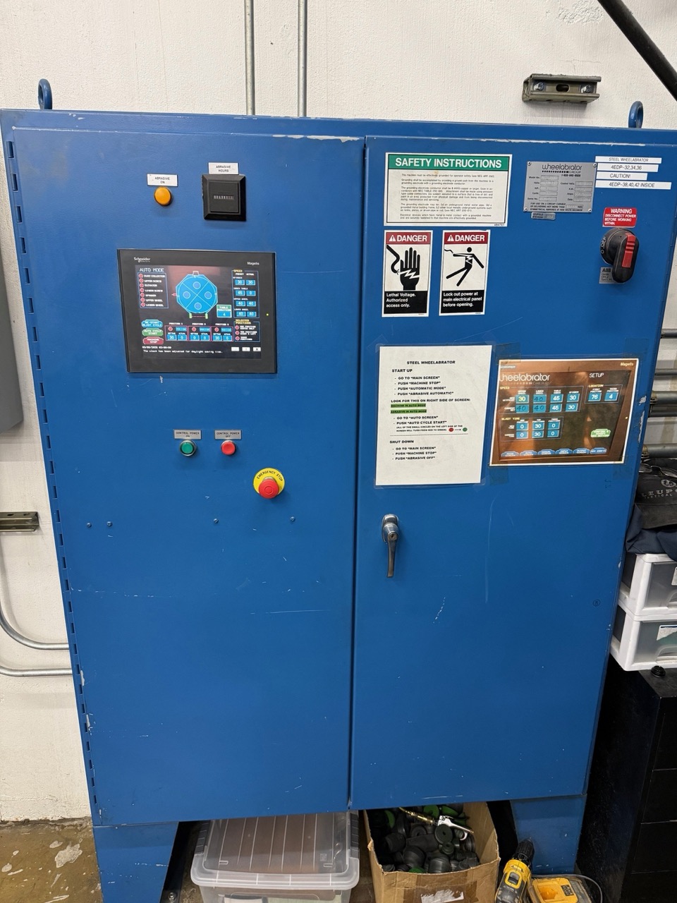 Like new 2007 Wheelabrator A3-51403