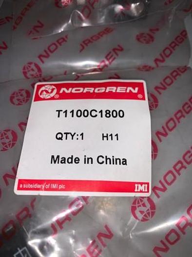 Norgren T1100C1800 butterfly valve, G1/8, 0 to 10 bar