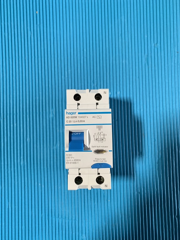 Used Hager Earth Fault Indicator AD-820W