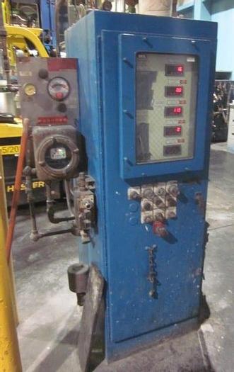 Used 200 GALLON ROSS POWERMIX MIXER WITH DISCHARGE RAM – S/S – VAC – JACKETED (#9338)