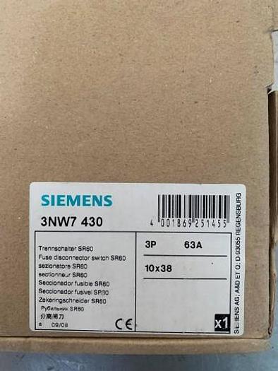 Siemens NEOZED Lasttrennschalter SR60 37 430