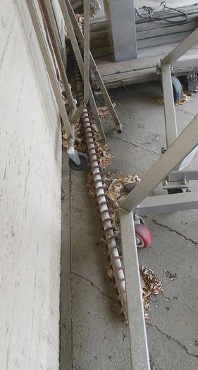 Used Conveyor, Screw, 2-3/4" x 10', C/St, Flexible screw, 1.5 HPConveyor, Screw, 2-3/4" x 10', C/St, Flexible screw, 1.5 HP #S738722