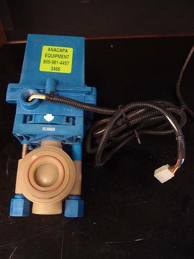 Used True Blue Plast-O-Matic Valves Electric Actuator EBV-104 (3466)