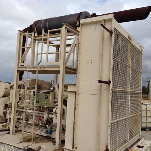 Used 2.25 MW 2004 Used Caterpillar G3516 Natural Gas Generator