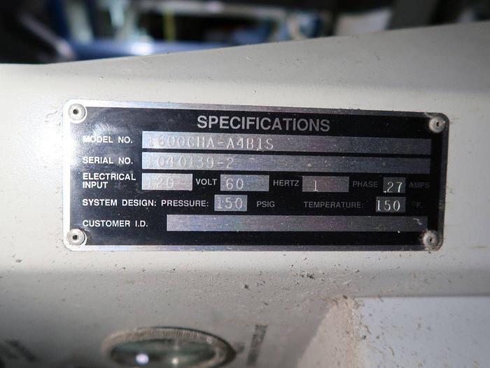 Used PNEUMATIC PRODUCTS 1600CHA-A4B1S AIR PURIFICATION SYSTEM - PENDING JF