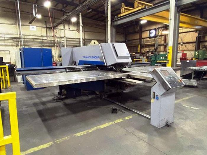Used 3110, Trumpf, TC5000 25 Ton, CNC 5' x 10' Table, 2004