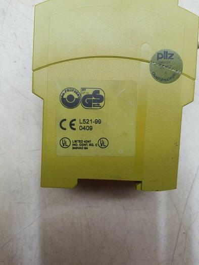 Used PILZ SAFETY RELAY PNOZ X3 L521-99