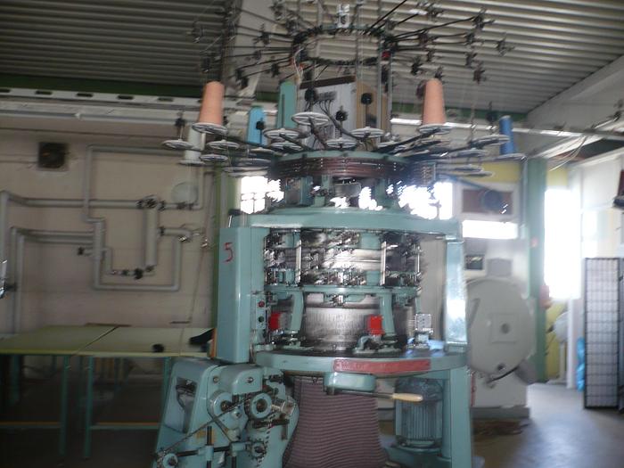 Gebraucht LINKS-LINKS-Rundstrickmaschine WILDT MELLOR BROMLEY SPJ E14/22"/6
