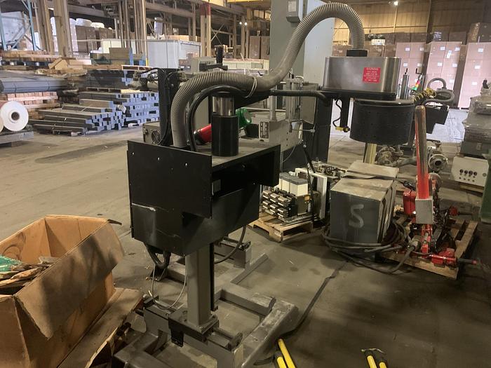 Used LABEL-AIR INC. LABEL APPLICATOR