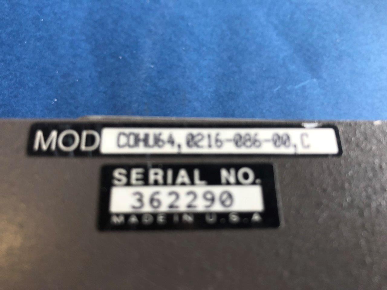 Used COHERENT COHU64 Laser Beam Profiler With COHU 6400 CCD Camera