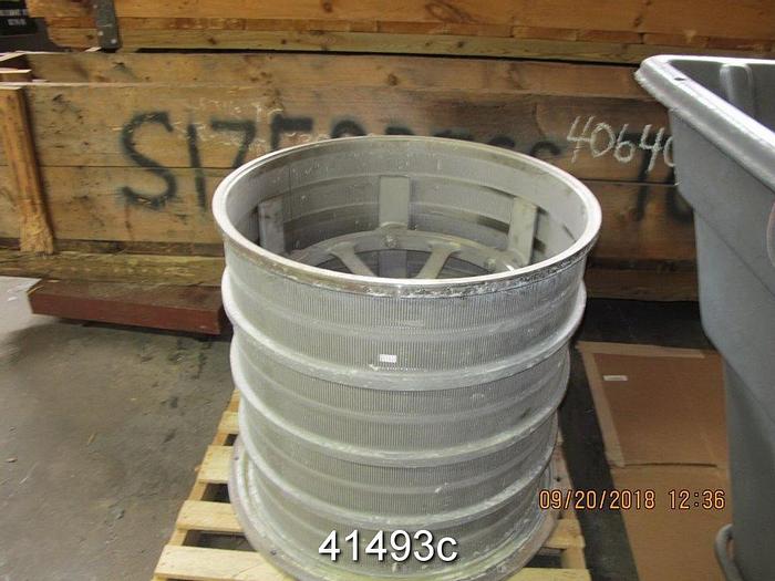 Used Beloit M-32 Low Pulse Horizontal Presure Screen #41493