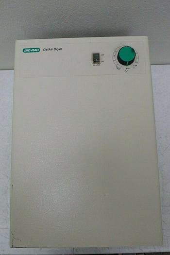 Used Bio Rad GelAir Gel Air Dryer with Tray, Front Cover & Accessories