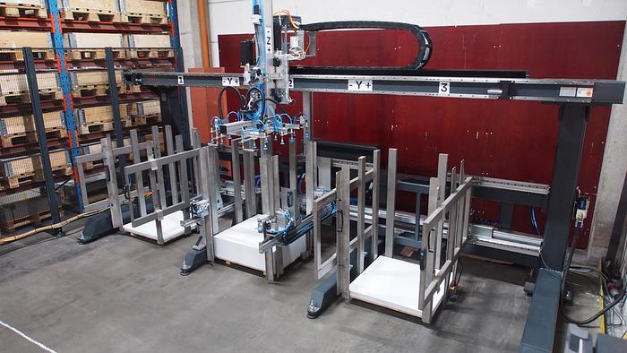 New F&P Custom Sheet Metal Handling System (New) #3702