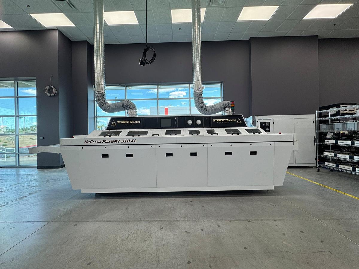 Used Technical Devices NU Clean POLYSMT 318XL Inline Board Wash