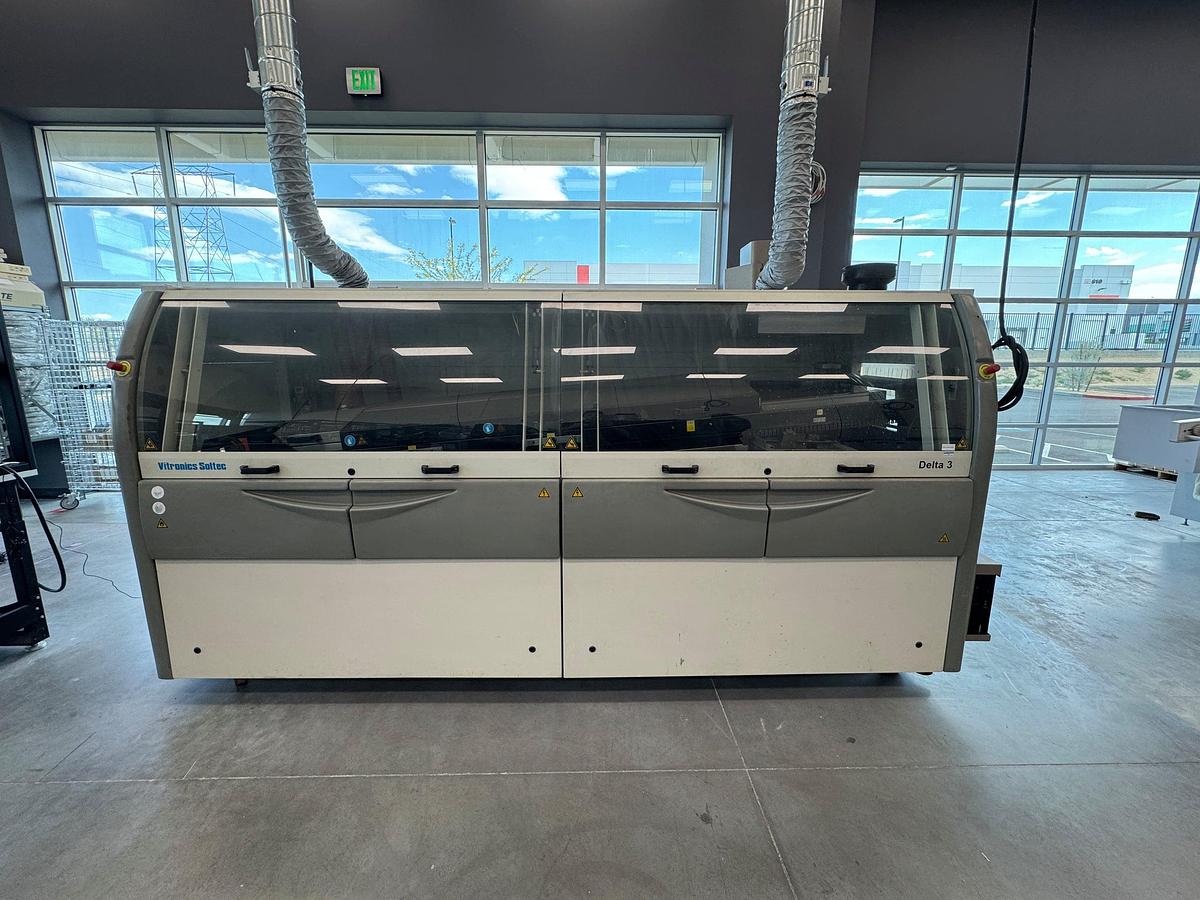 Used 2008 Vitronics Delta 3 Wave Solder Machine